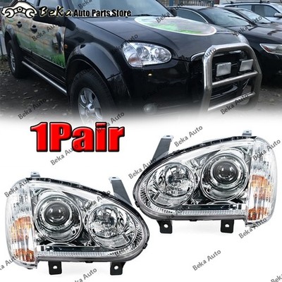 1Pair Front Headlamp For Great Wall Wingle 3 2006 2007-2011 Electric HeadLight