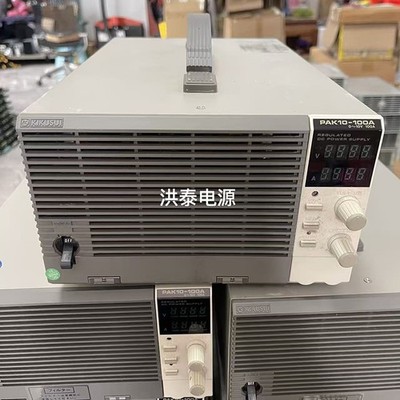 1 pc. Used PAK10-100A DC Stabilized Adjustable Power Supply 0-10V 0-100A Tested