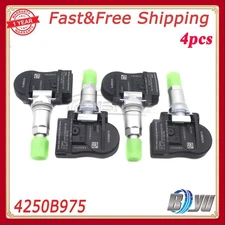 4pcs 4250B975 TPMS Tire Pressure Sensors For Mitsubishi Lancer Outlander Mirage