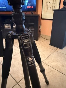 Sirui ST124 4-Section Carbon Fiber Tripod & VA-5 X Fluid Head Kit