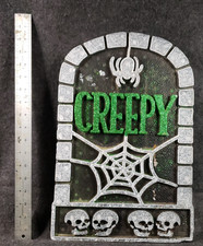 Tombstone CREEPY Halloween Foam Decoration ........................ SB7 