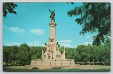 Ciudad Juarez Chihuahua CHIH Mexico Monument Benito Juarez Chrome Postcard UP