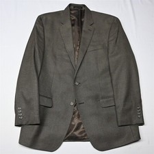 NEW Chaps Ralph Lauren 42R Brown Nailshead Mens Blazer Suit Jacket Spot Coat