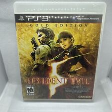 Resident Evil 5 Gold Edition VG Ships Fast (Sony PlayStation 3, 2010)