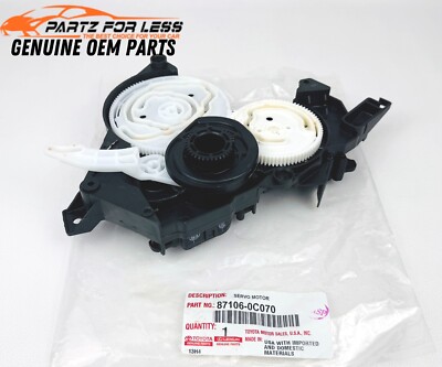 87106-0C070 TOYOTA Tundra Crewmax Heating & A/C Damper Servo