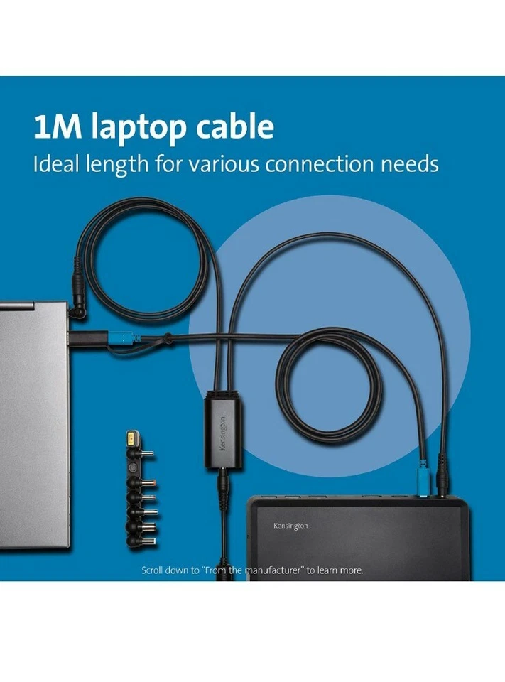 60W USB-A Power Splitter for USB C/A Hybrid Docking Stations (K38310NA) - Image 4 of 4