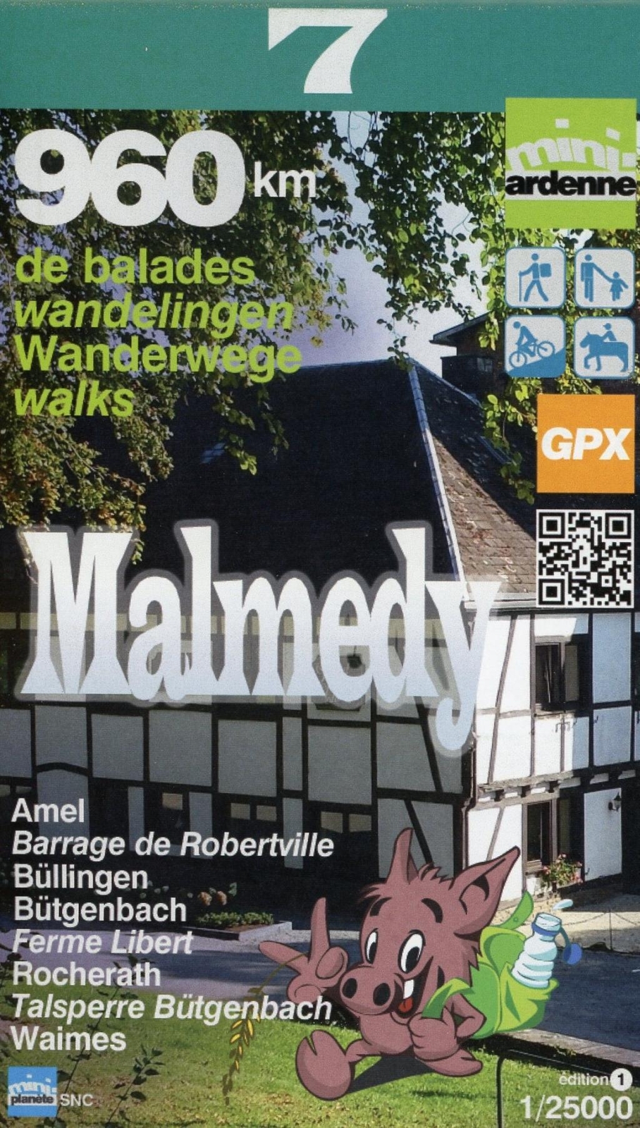 Thumbnail - Malmedy 1 : 25.000,