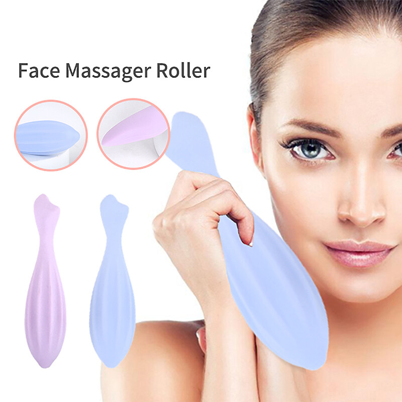 De Cuarzo Rosa Roller Masajeador De Rostro Masajeador Facial
