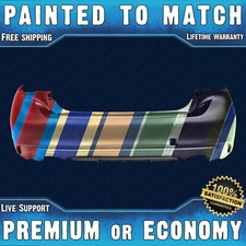 New Painted To Match - Rear Bumper Replacement For 2018-2024 Infiniti Q50 Sedan