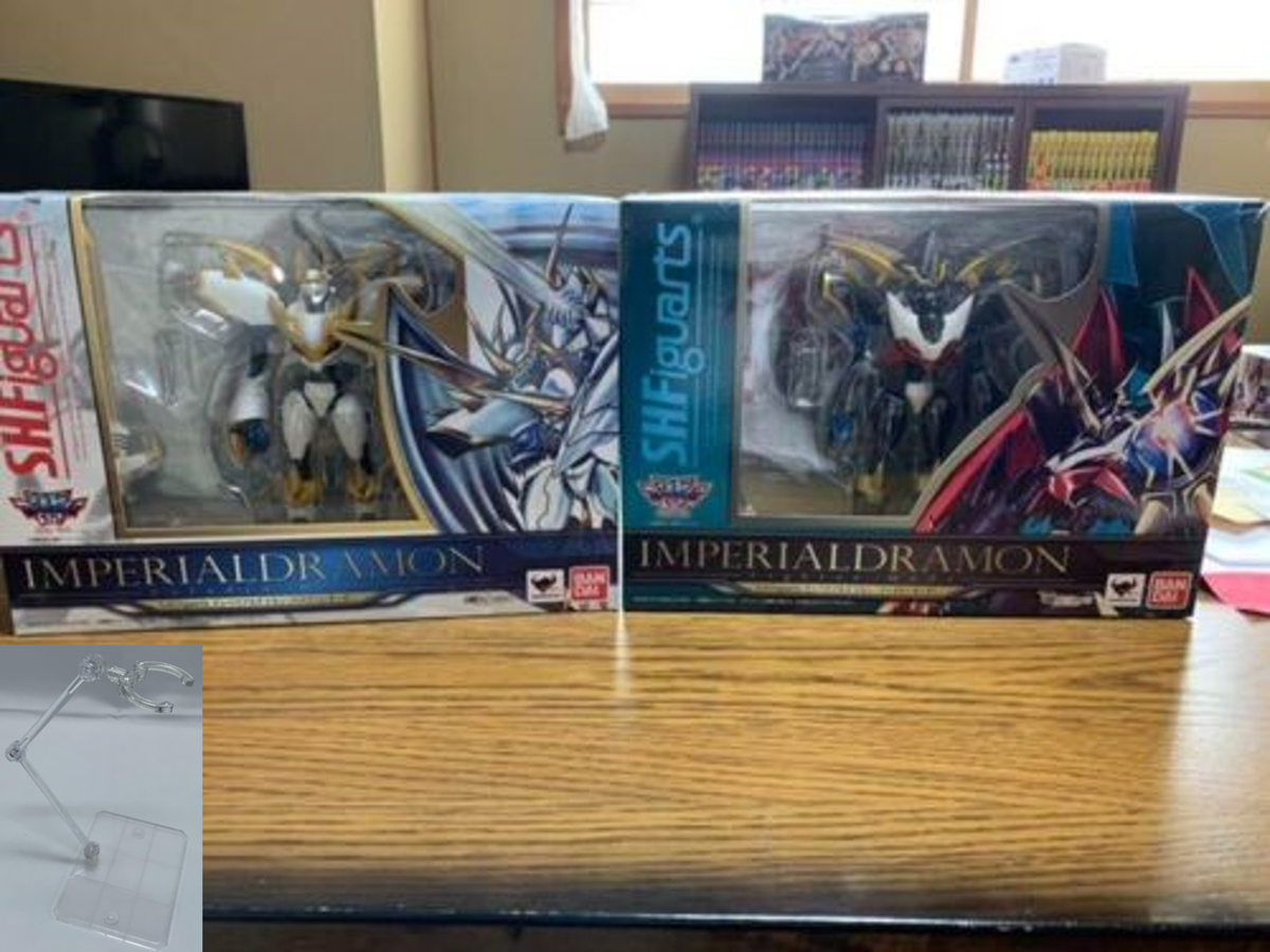 S.H. Figuarts Imperial dramon Set Figure: Paladin / Fighter 