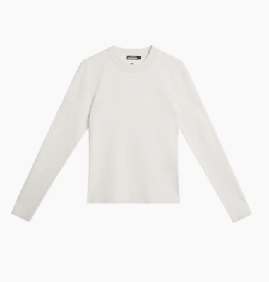 J. Lindeberg Louisa Rib Jacquard Knit Gr. L Neu  Golf GWKW10753 Sweatshirt Damen