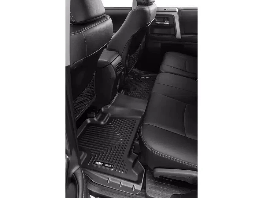 Husky Weatherbeater Mats Fit 13-24 Toyota 4Runner, 14-23 Lexus GX460 Frt/2nd Blk Foto 3 de 4