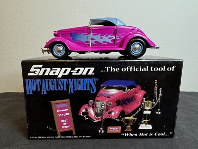 Snap-on 1933 Ford Convertible Street Rod Limited Ed Diecast “Hot