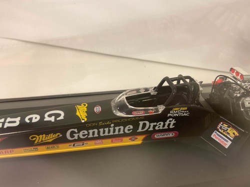 Larry Dixon Jr. NHRA Miller Genuine Draft Top Fuel Dragster 1:24 Scale Model - Picture 19 of 24