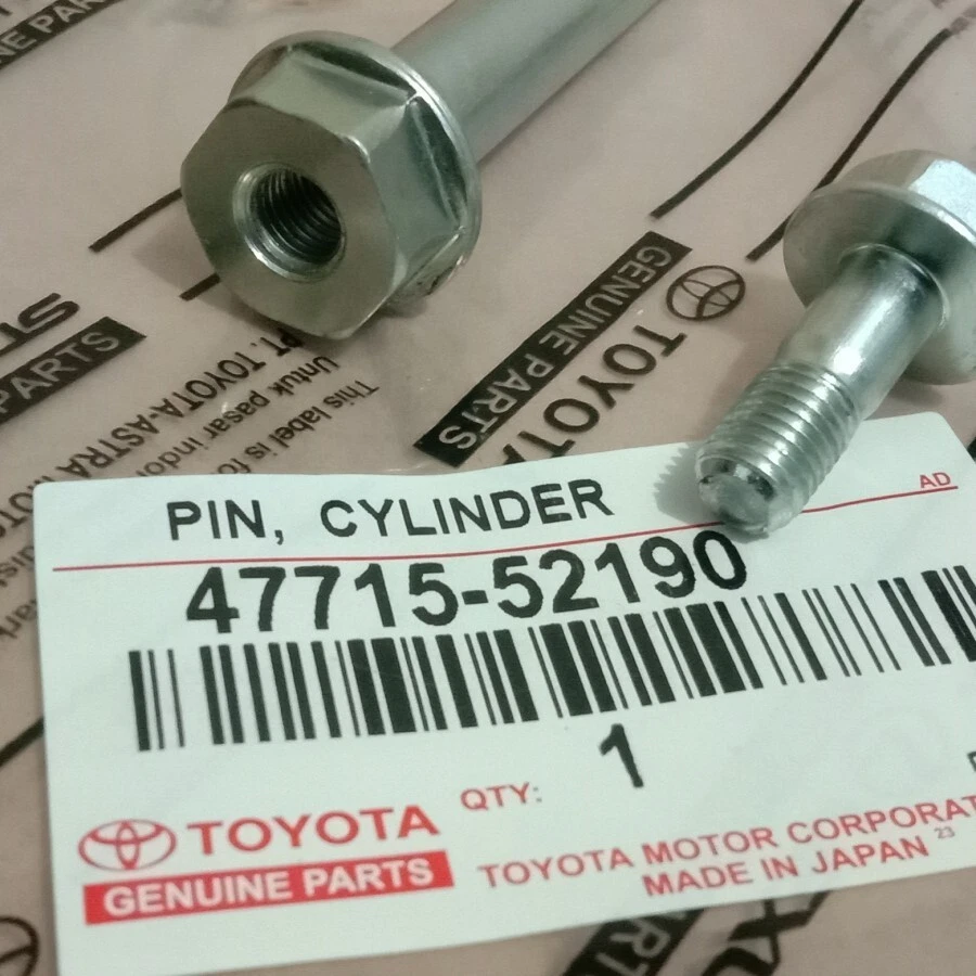 Freno de disco deslizante cilindro pasador Toyota 47715-22070 47715-52190 GENUINO Foto 4 de 4