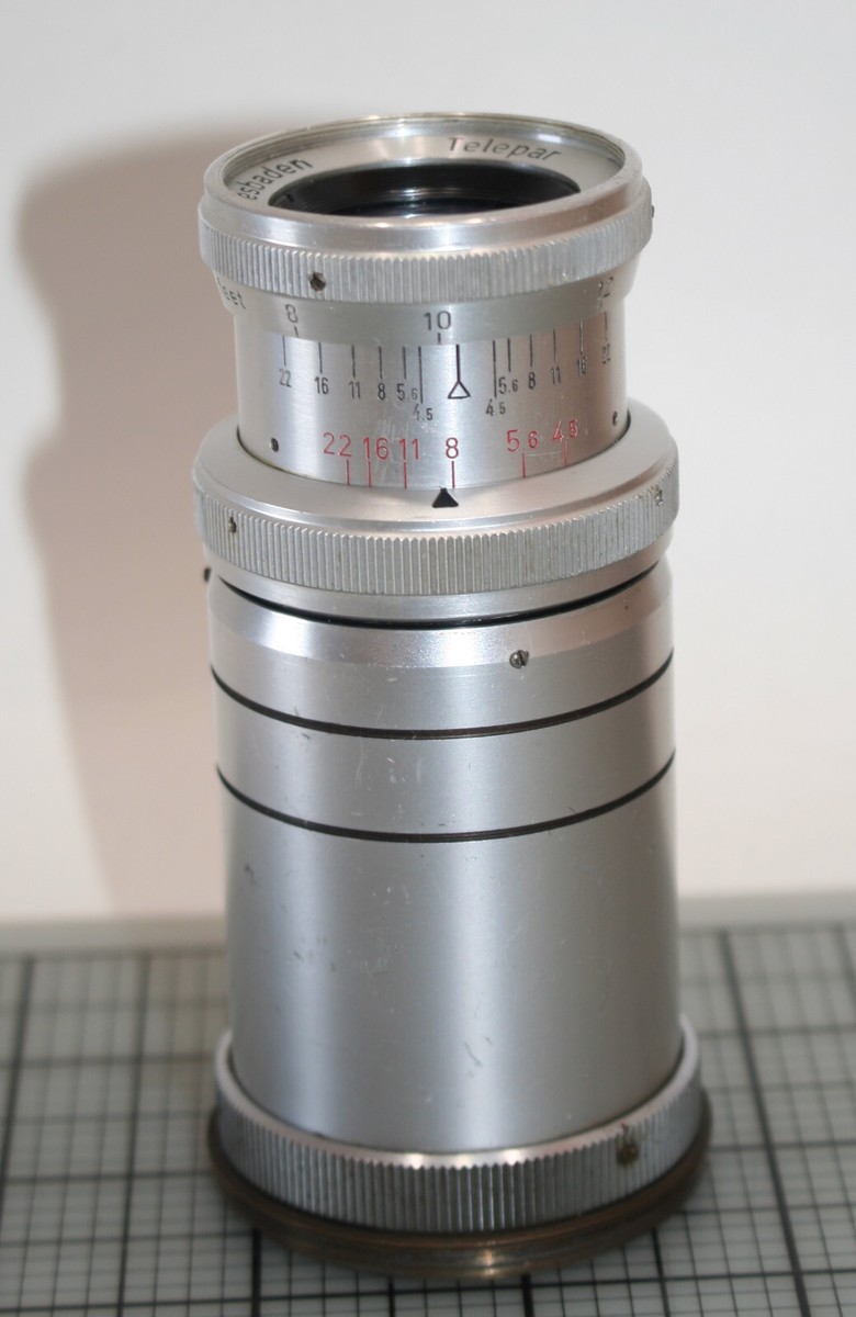 レンズ(単焦点) Wirgin Wiesbaden Telepar 105mm f4.5 WIRGIN WIESBADEN TELEPAR 105mm 1:4.5 Germany LENS * | eBay