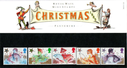 Pakiet prezentacyjny bożonarodzeniowy Wielka Brytania 1985 SG 1303-7 - Zdjęcie 1 z 2