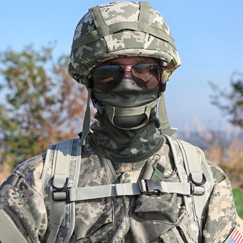 Balaclava Face Mask UV Protection Windproof Hood Outdoor Tactical Shiesty Mask - Picture 11 of 31