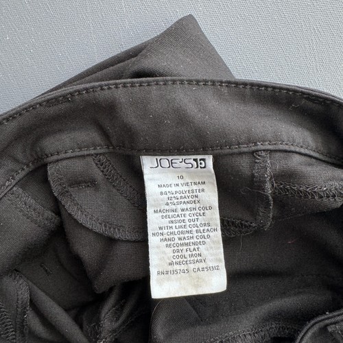 Joe’s Jeans Girls Size 10 Jegging Pants Black Stretch Casual School Uniform - Picture 7 of 11