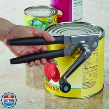 LUFMWCWD Crank Handle Commercial Can Opener - Heavy Duty Manual Can Opener - 