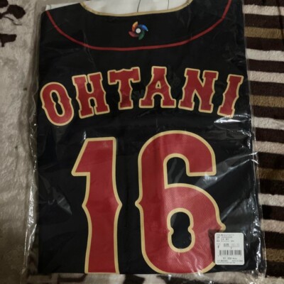 WBC 2023 Shohei Ohtani Otani Embroidery Baseball Visitor Uniform Samurai Japan