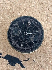 Jupiter Original Dial Chronograph Landeron Not Working For Parts Chronometer