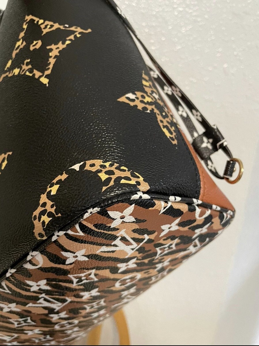 Louis Vuitton Neverfull Jungle Noir MM Limited Edition | eBay