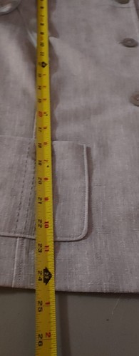 Alfred Dunner Size 14 Grey Blazer Front Pockets - Picture 8 of 8