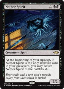 Nether Spirit - Foil x1 - Modern Horizons - NM-Mint, English - Modern Horizons