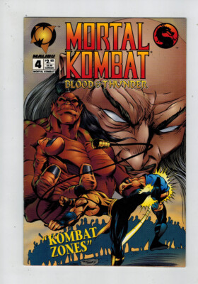 Mortal Kombat Blood and Thunder (1994) #   4 (6.0-FN) (1366840) 1994