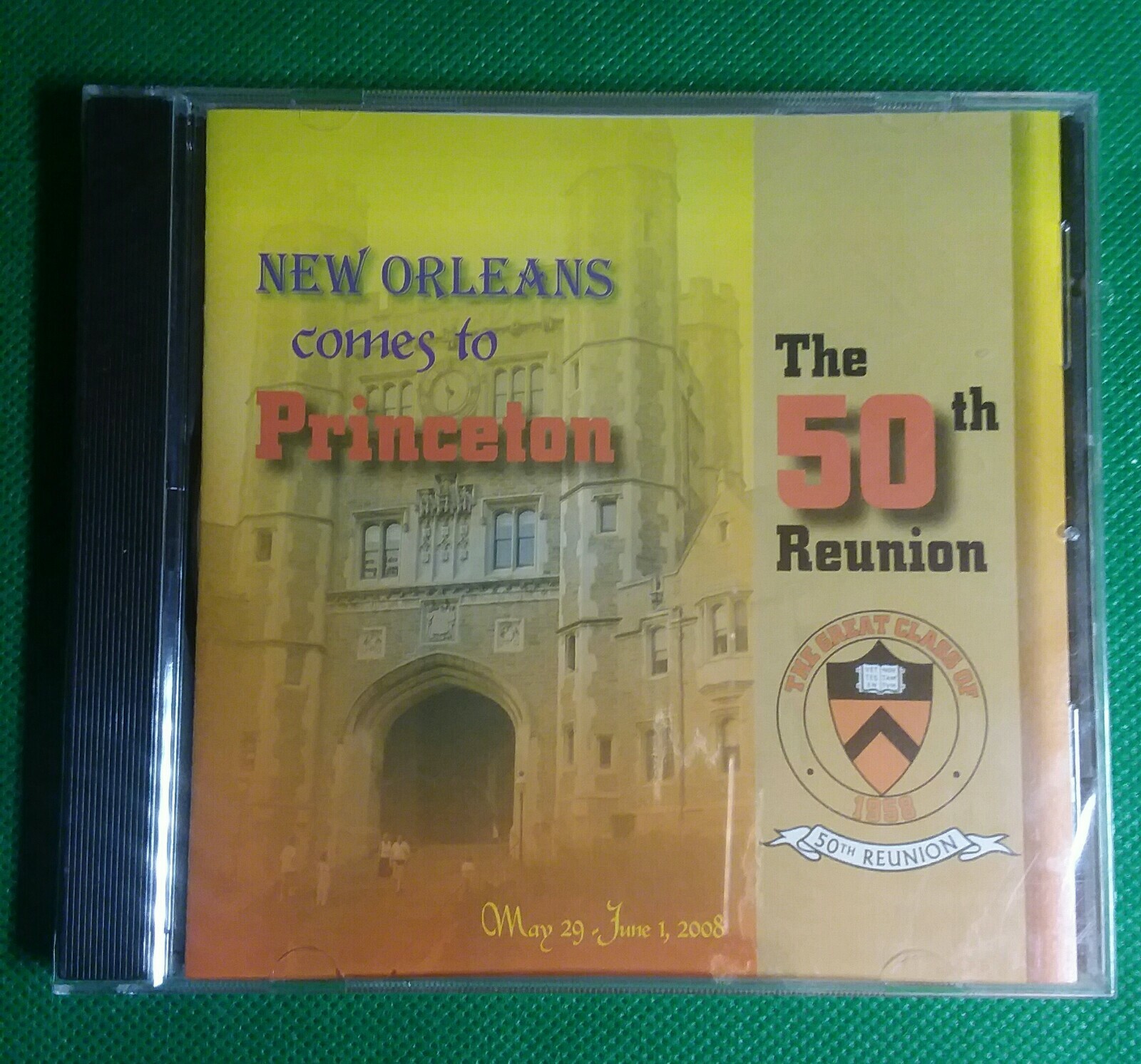 Princeton Class Of 1959 50th Reunion CD "New Orleans Comes To Princeton" Sealed