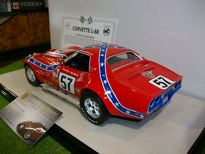 CORVETTE L-88 de 1972 SEBRING 12H rouge 1/18 d CAROUSEL 1 4601