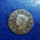 Photo of a 1820-P Large Cent from an eBay listing that sold on Dec 21, 2025