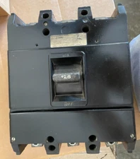 Federal Pacific FPE Type NJL NJL631125 3 Pole Phase 125 Amp Circuit Breaker