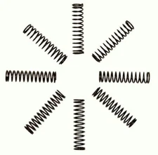 T-MAXX®, TMAXX®, S-MAXX®, E-MAXX®, HD Black Progressive Rate Springs (8) Pcs