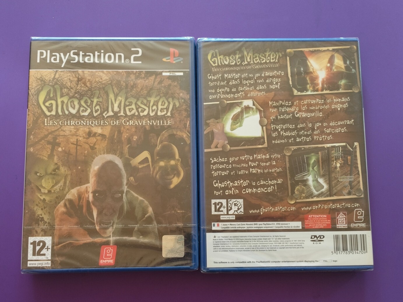 PS2 Ghost Master : The Gravenville Chronicles - Neuf sous blister