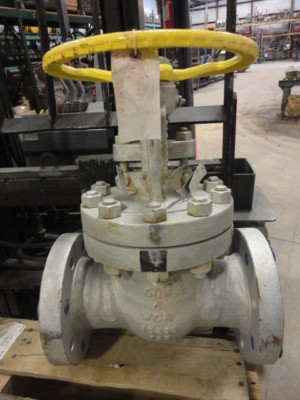Cast Steel Gate Valve 4'' Class 600 RF Flanged API Trim #12 B16.34 API 600
