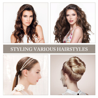 5PCS Hair Clips Small Wear Resistant Household Women Hair Accessory for Female