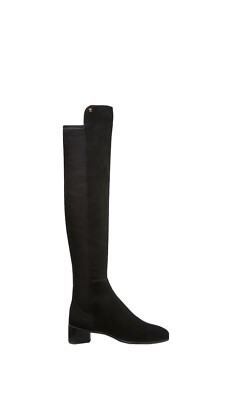 NEW STUART WEITZMAN City Block Over-The-Knee Leather Boots NEW STUART WEITZMAN City Block Over-The-Knee Leather Boots