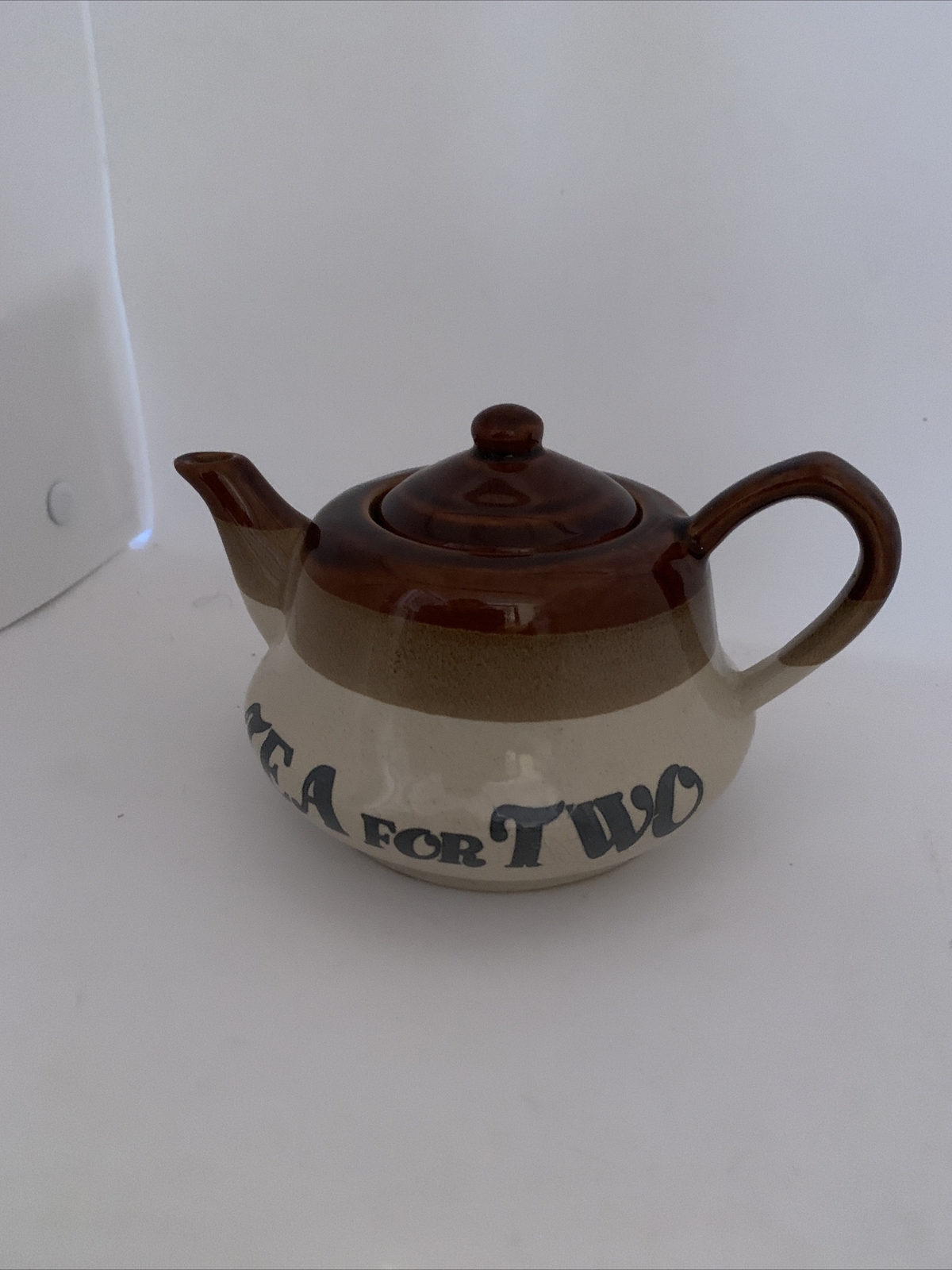 Tea for Two Teapot With lid Pottery Made in Taiwan Vintage eBay