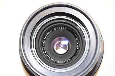 Vintage micro - NIKKOR - P Auto 1:3.5 f = 55mm Nikon Camera Lens