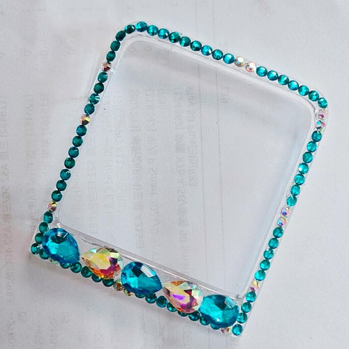 Flip Case Girly Sparkly Luxury Bling Full Diamonds Women Hard Phone Cover Case - Picture 22 of 29