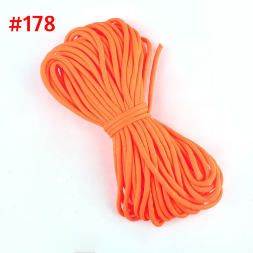 Cuerda fuerte Paracord 50 100 pies 7 hilos cable de núcleo 550 paracaídas Bushcraft senderismo - Imagen 155 de 189