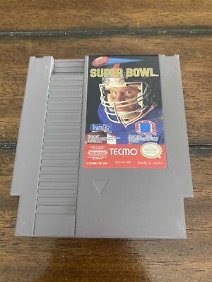 Tecmo Super Bowl (Nintendo NES) 1985 Game Original Authentic 