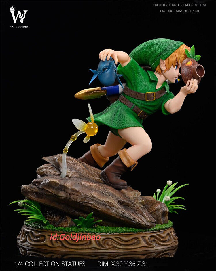 Closing Soon! Hurry up!* Pre-order * Creation Studio The Legend of Zelda  Link Resin Statue - Bucket&Shovel