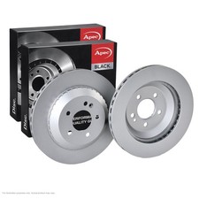 2x APEC Rear Brake Discs For MERCEDES-BENZ S-CLASS S 350 d 2017-20 B DSK3357B