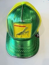 Goorin Bros HEARTBREAKER Praying Mantis Green Adjustable Trucker Hat