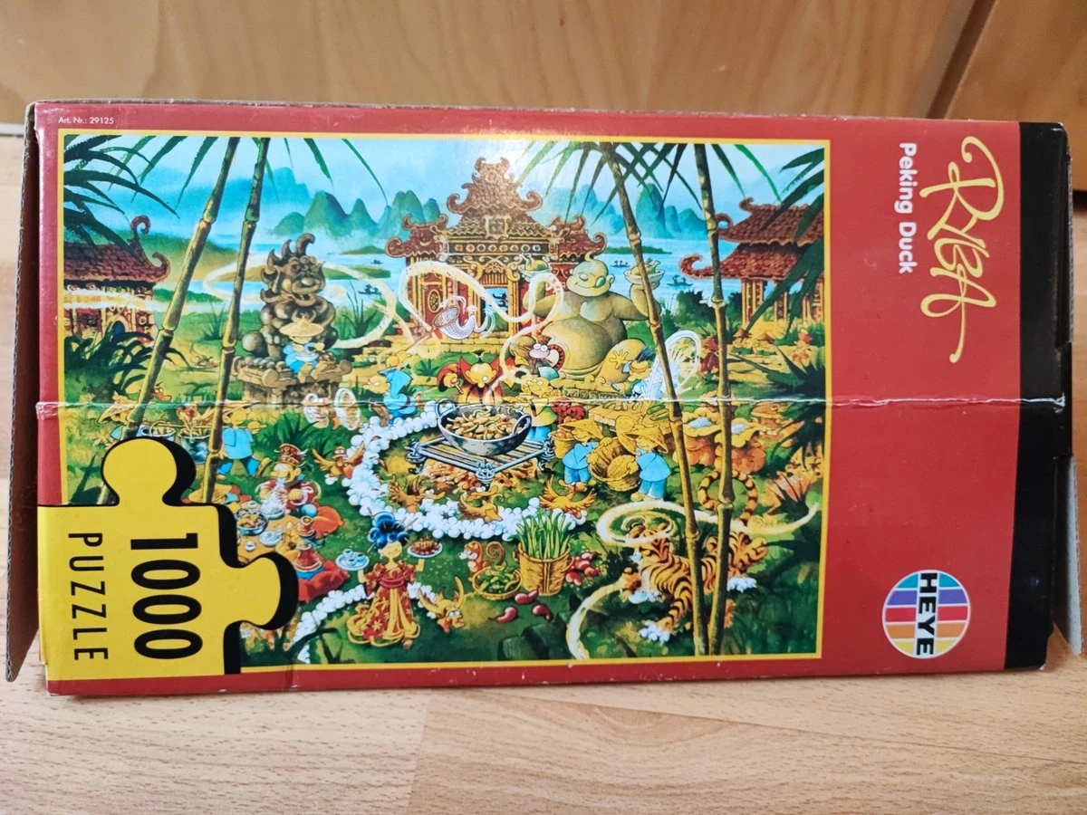 Heye Go Camping! Puzzle 2000 Pezzi | Paesaggio Campeggio In Scatola | Alta Qualità, Pezzi Robusti | Per Adulti E Ragazzi, Non Adatto Ai Bambini Sotto I 3 Anni