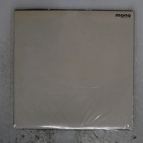 BEATLES WHITE ALBUM ODEON EAS67157 Japan RED VINYL VINYL 2LP