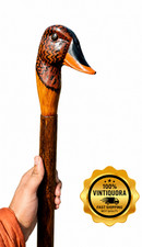 Designer Duck Head Handle Victorian Handmade Wooden Walking Stick Cane